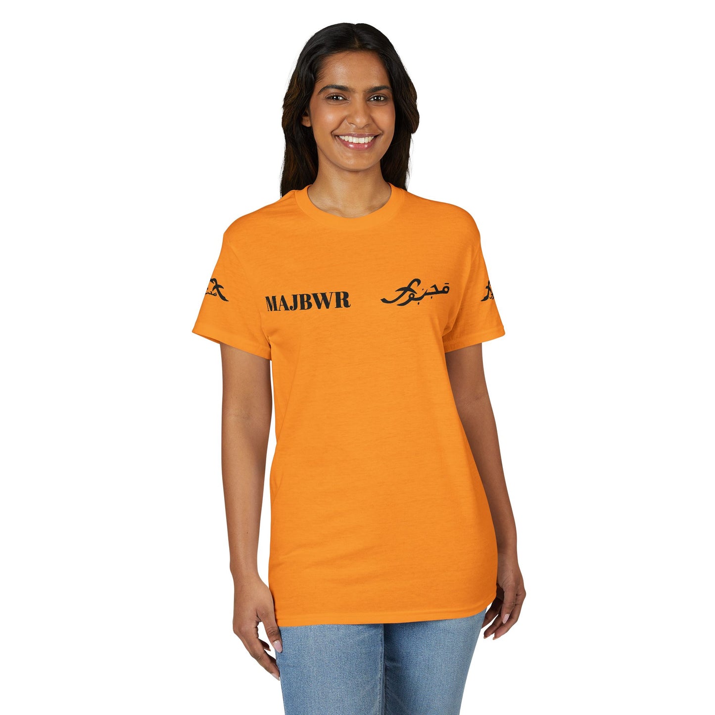 MAJBWR - Vintage Initials Logo Tee