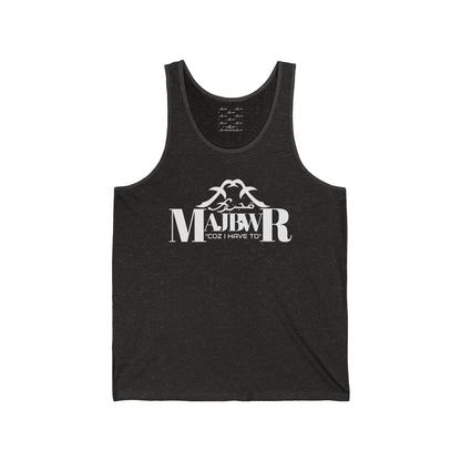 MAJBWR - Casual Unisex Jersey Tank Top