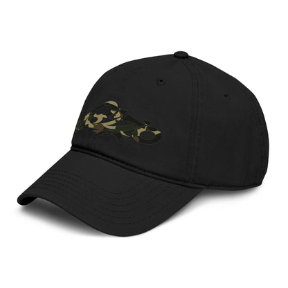 MAJBWR - Washed Camo Baseball Cap — Low-Profile (Brown/Green/Beige)