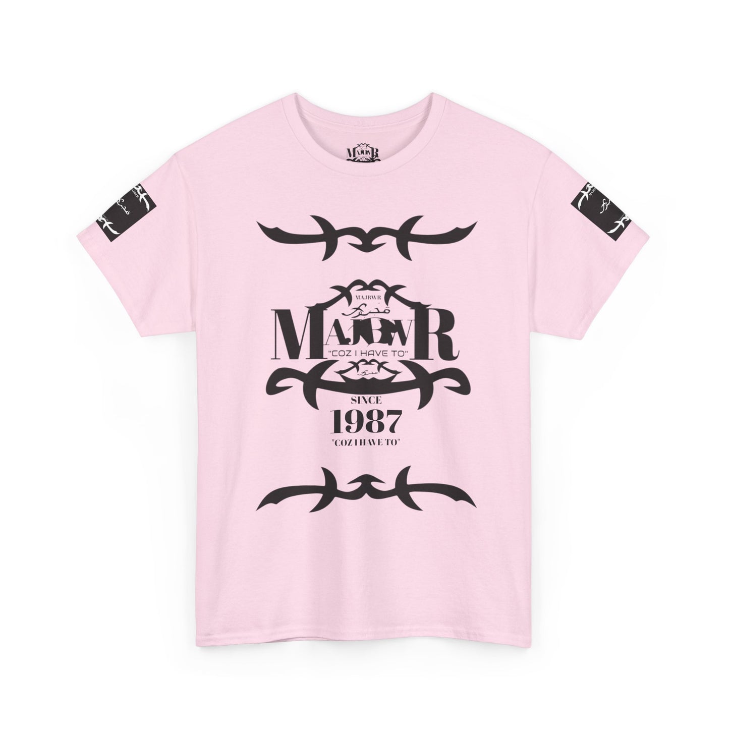 MAJBWR - Since 1987 Graphic Tee — Vintage Monogram Father Dad Gift