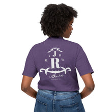 MAJBWR - Monogram Crest T-Shirt — Vintage Initials Graphic Tee