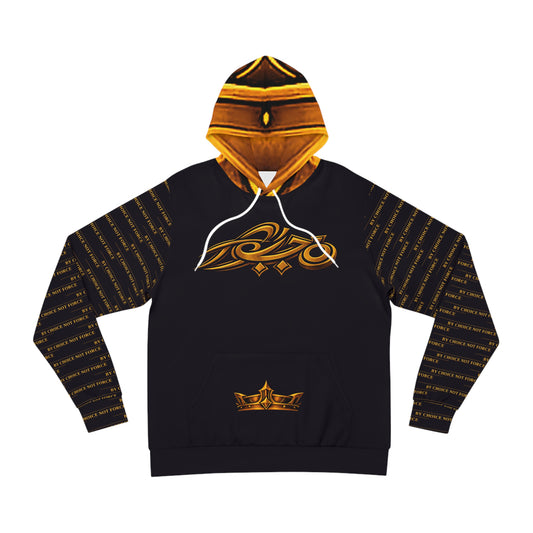 MAJBWR - Deep Purple Crowned Arabic Hoodie — Empire Edition