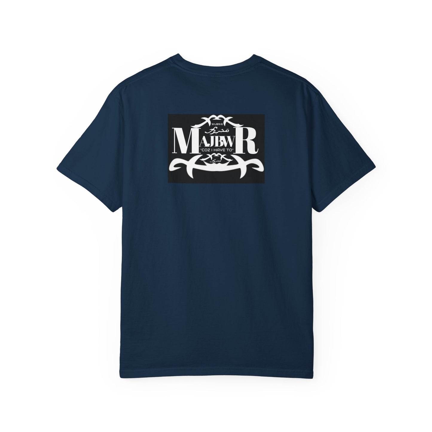 MAJBWR - T-Shirt — Bold Black Graphic Tee