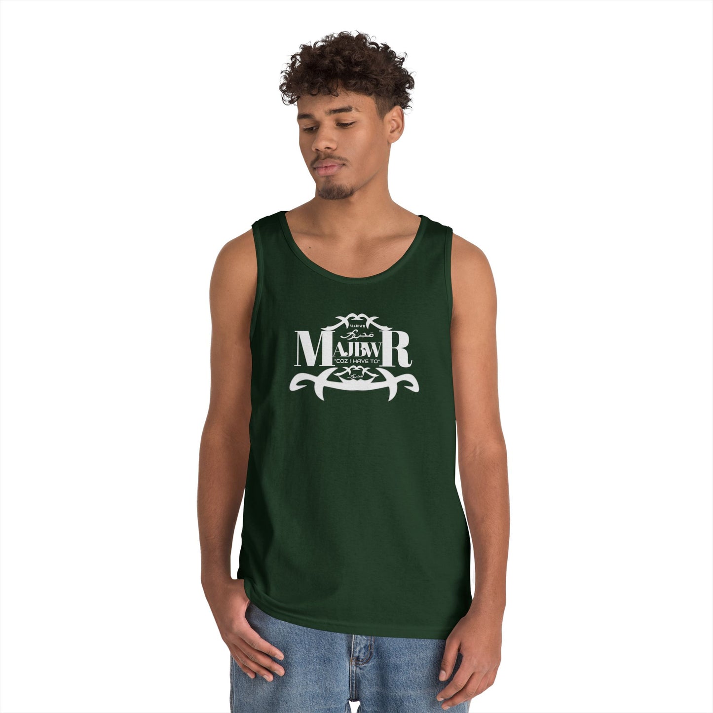 MAJBWR - Heavy Cotton Tank Top - Vintage