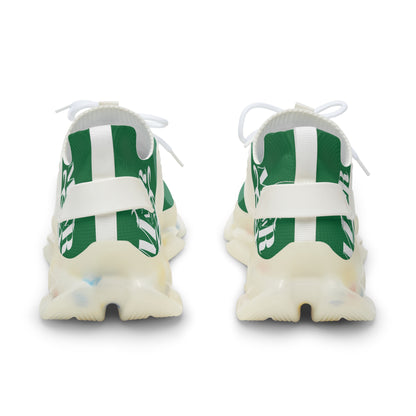 MAJBWR - Men's Mesh Snake Sneakers Green X