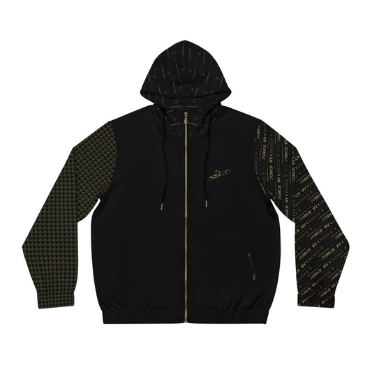 MAJBWR - Black Commander Camo Crown Full-Zip Hoodie — "By Choice Not Force"