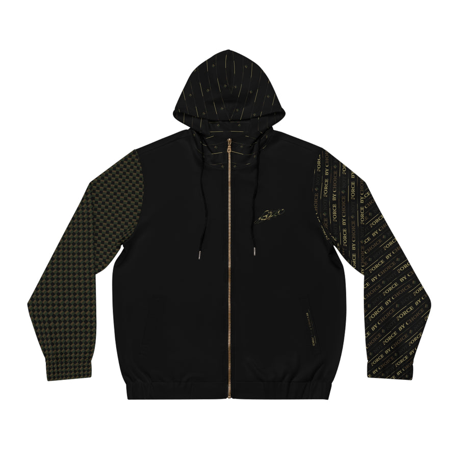 MAJBWR - Black Commander Camo Crown Full-Zip Hoodie — "By Choice Not Force"