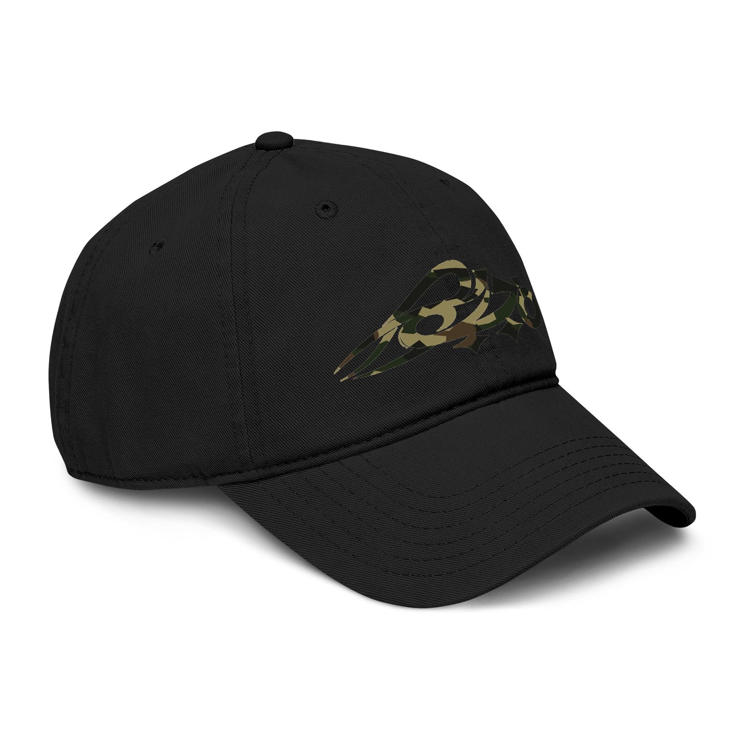 MAJBWR - Washed Camo Baseball Cap — Low-Profile (Brown/Green/Beige)