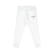 MAJBWR - Embroidered Coral Fleece Sweatpants — Relaxed Joggers with Small Script Accent