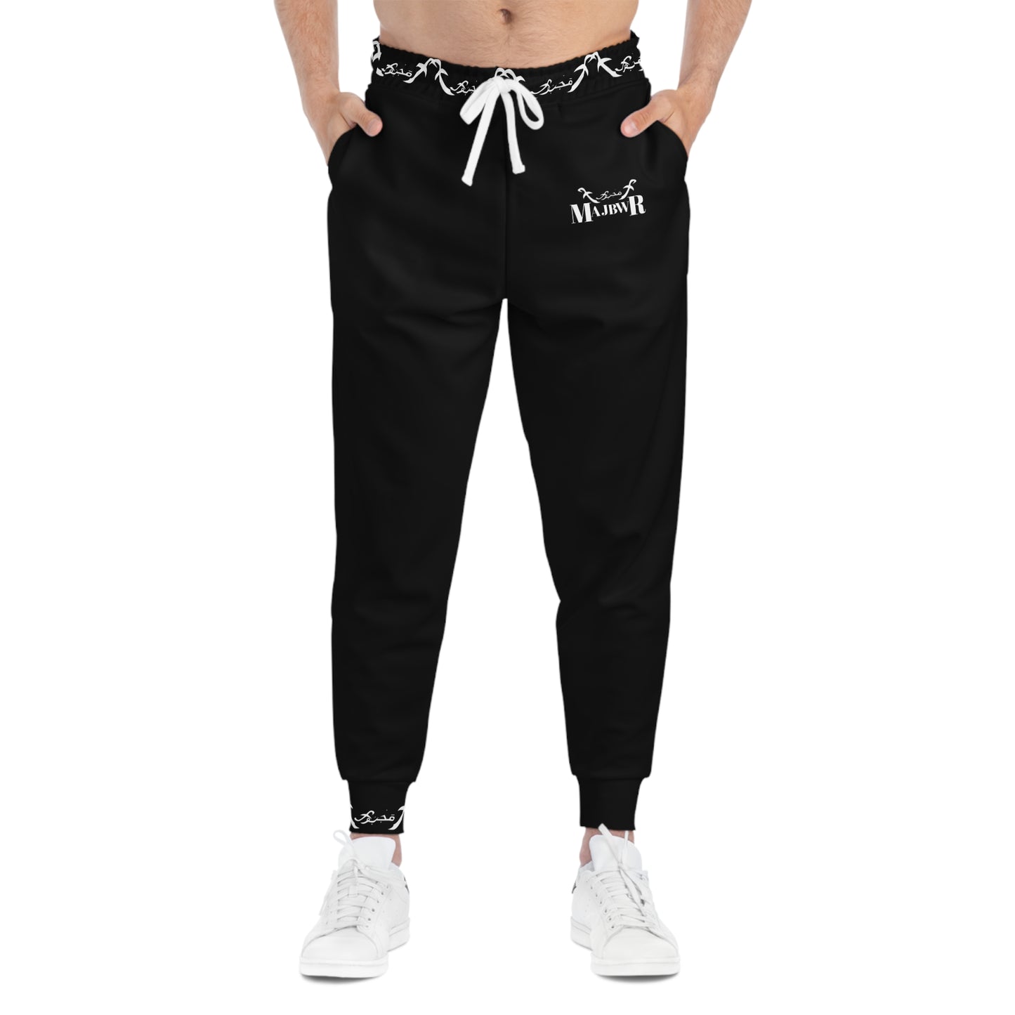 MAJBWR - Black & White Print Joggers