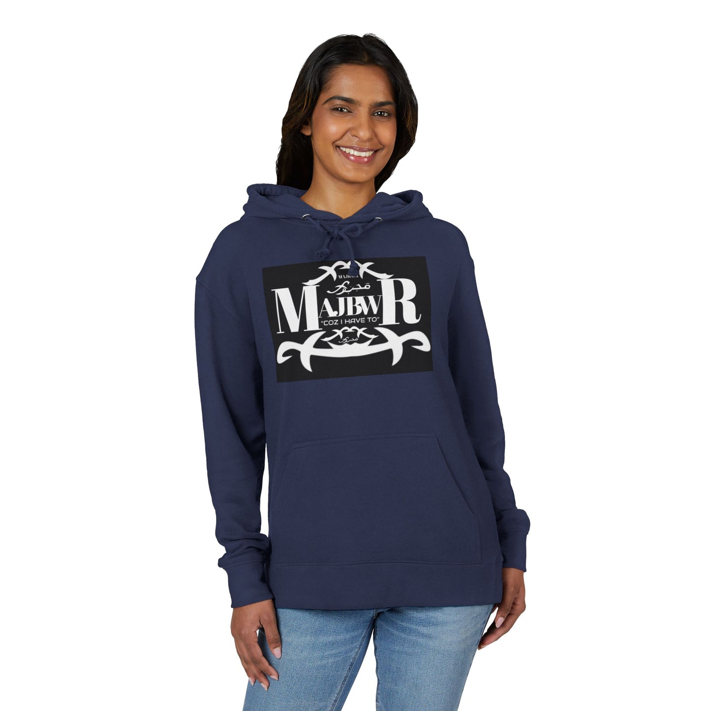 MAJBWR - Muay Thai Hoodie — 'Muay R' Vintage Fighter Logo Pullover