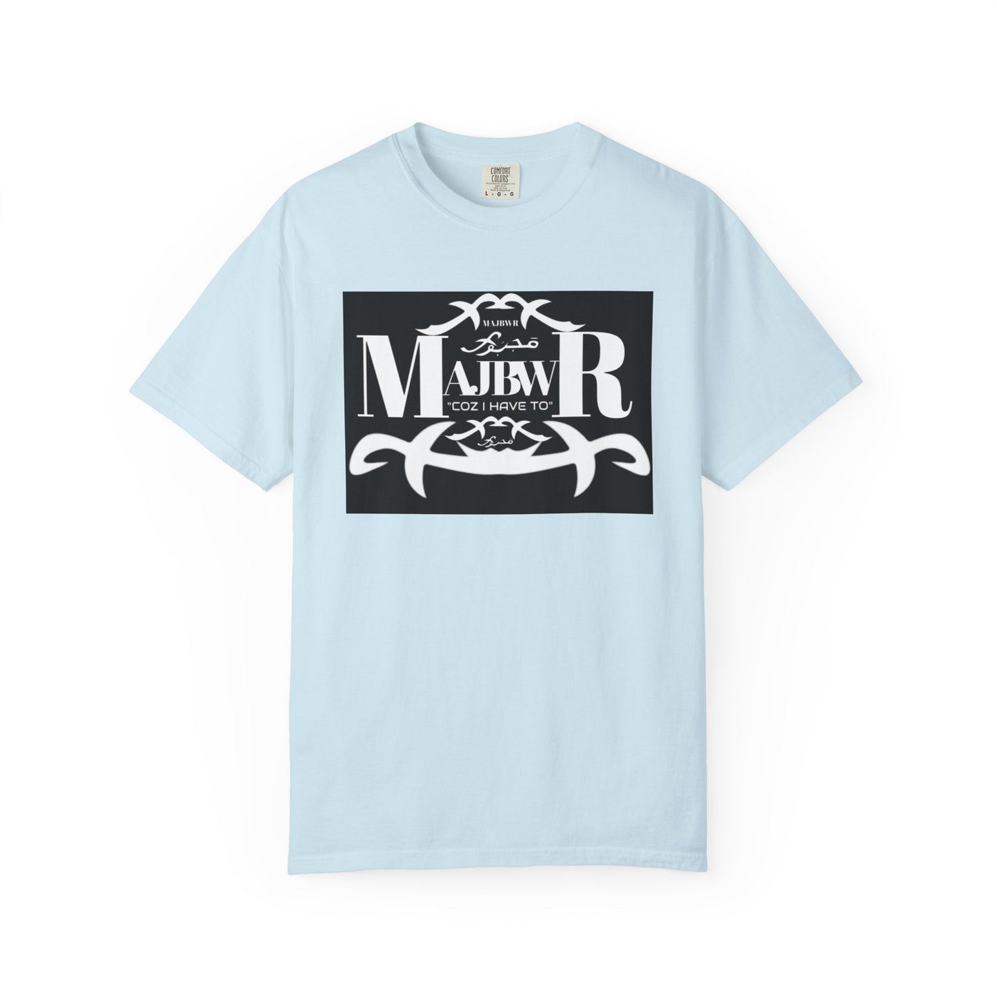 MAJBWR - T-Shirt — Bold Black Graphic Tee