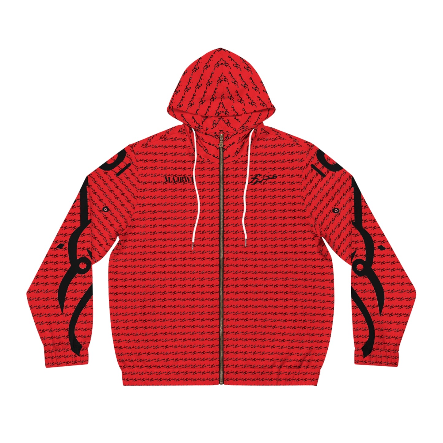 MAJBWR - Full-Zip Hoodie Red