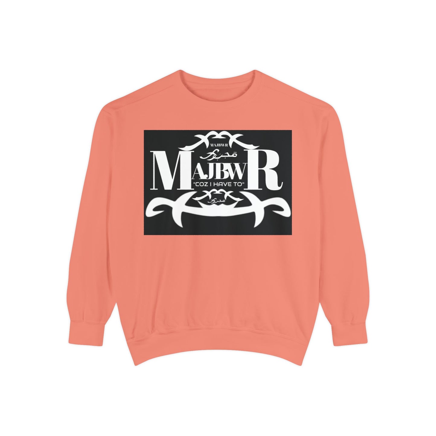 MAJBWR - Vintage 1987 Graphic Sweatshirt — 'Since 1987' Arabic Script Crewneck