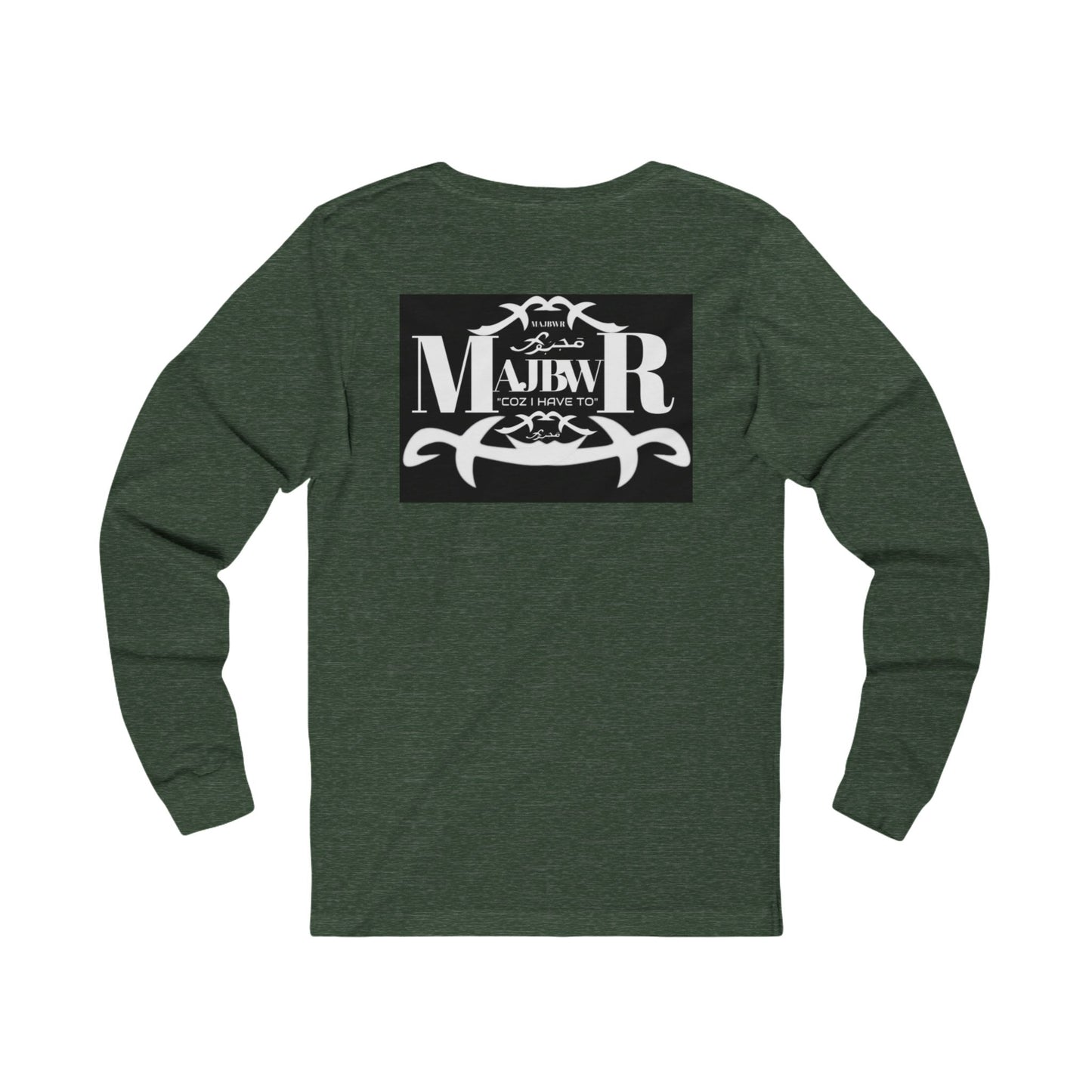 MAJBWR - Vintage Monogram Long Sleeve Tee