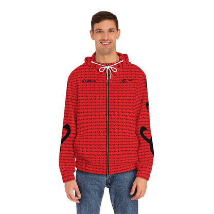 MAJBWR - Full-Zip Hoodie Red