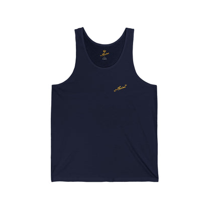 MAJBWR - Crown Tank Top — Arabic Script 'Cos I Have To' Graphic Tank