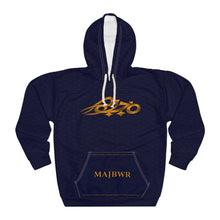 MAJBWR - Diamond Edition Navy & Gold Crown Hoodie