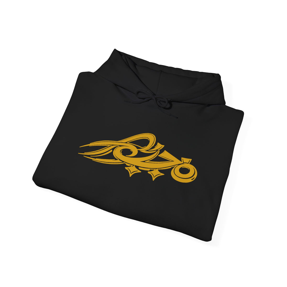 MAJBWR -Gold Tribal Moto Hoodie — "Coz I Have To" Graphic Pullover
