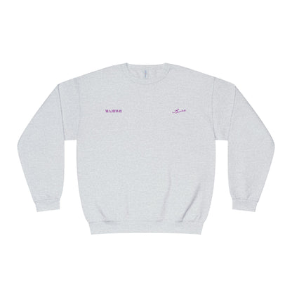 MAJBWR - Unisex Crewneck Sweatshirt Purple
