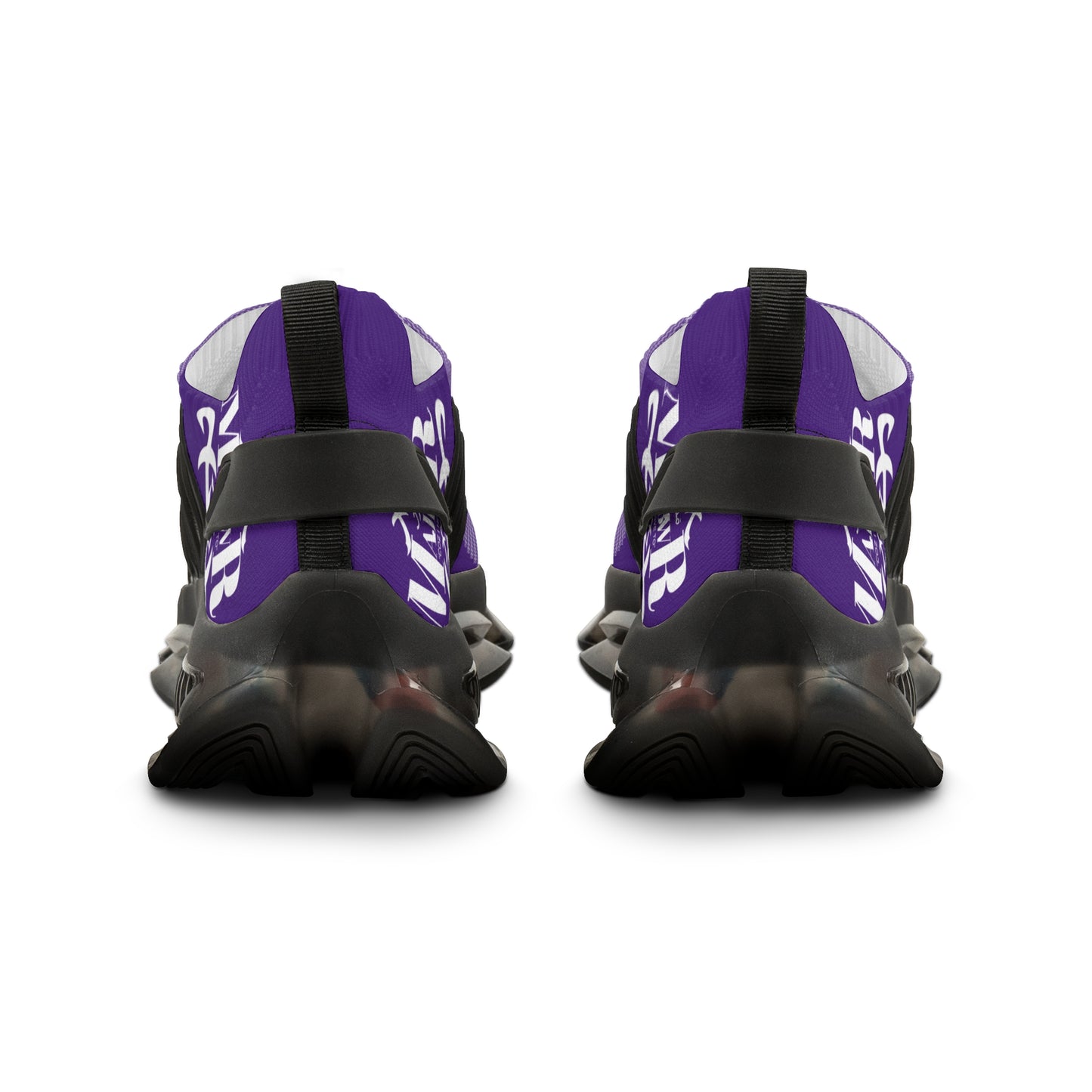 MAJBWR - Men's Mesh Snake Sneakers PurpleX