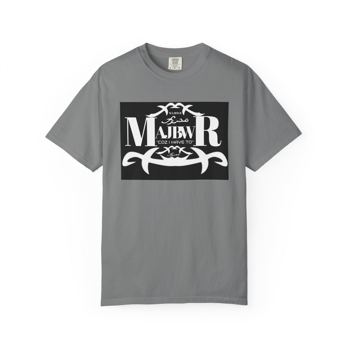 MAJBWR - Bold Graphic Tee — Black Edition