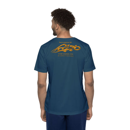 MAJBWR - Men's Athletic Jersey —  Teal Sports Jersey