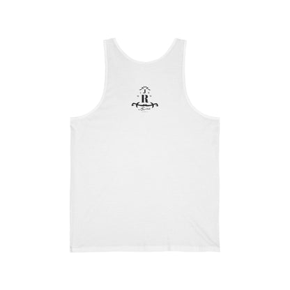 MAJBWR - Monogram 'R' Crest Tank Top — Minimalist Vintage Initial Athletic Jersey
