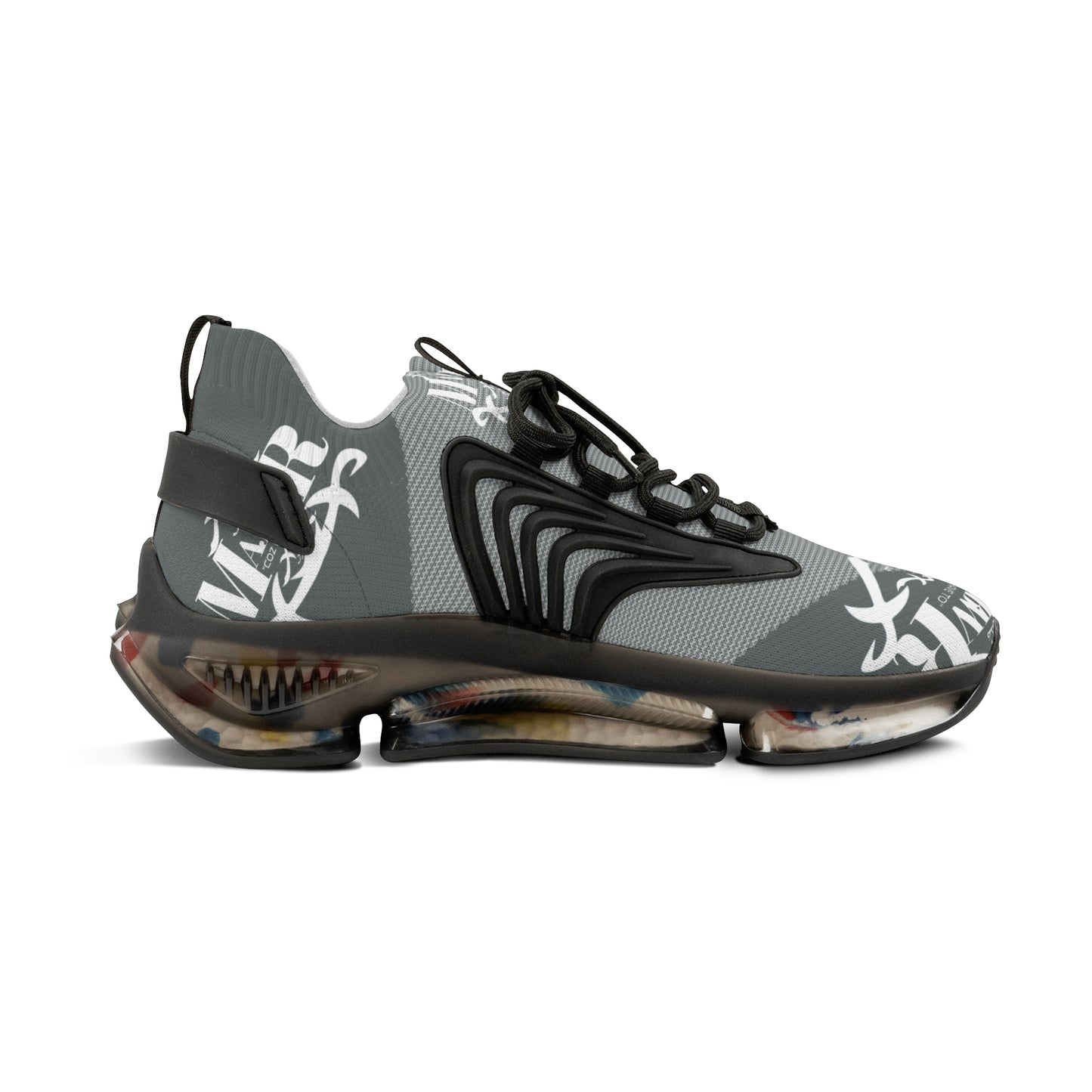 MAJBWR - Men's Mesh Snake Sneakers Grey X
