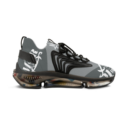 MAJBWR - Men's Mesh Snake Sneakers Grey X