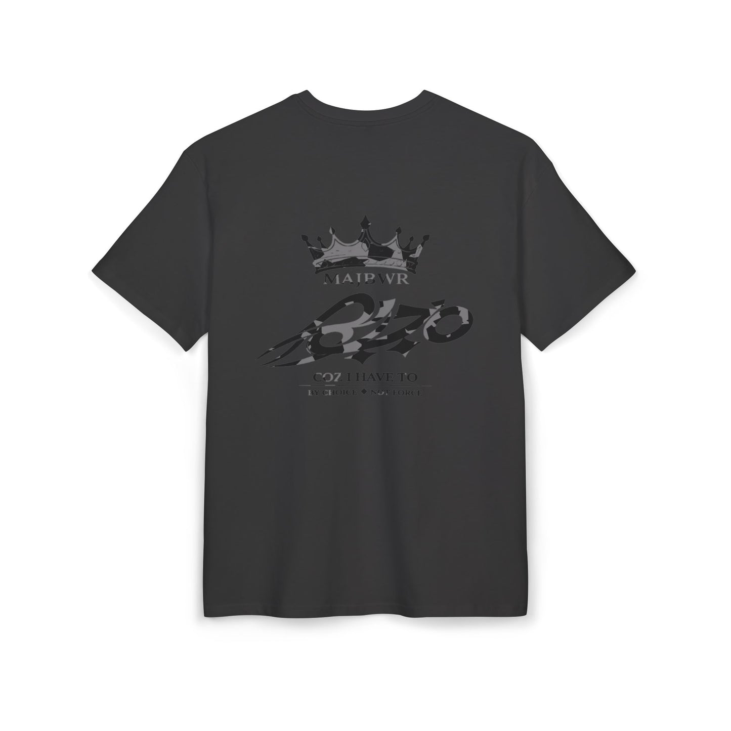 MAJBWR - Coz I Have To Crown Logo Oversized Tee