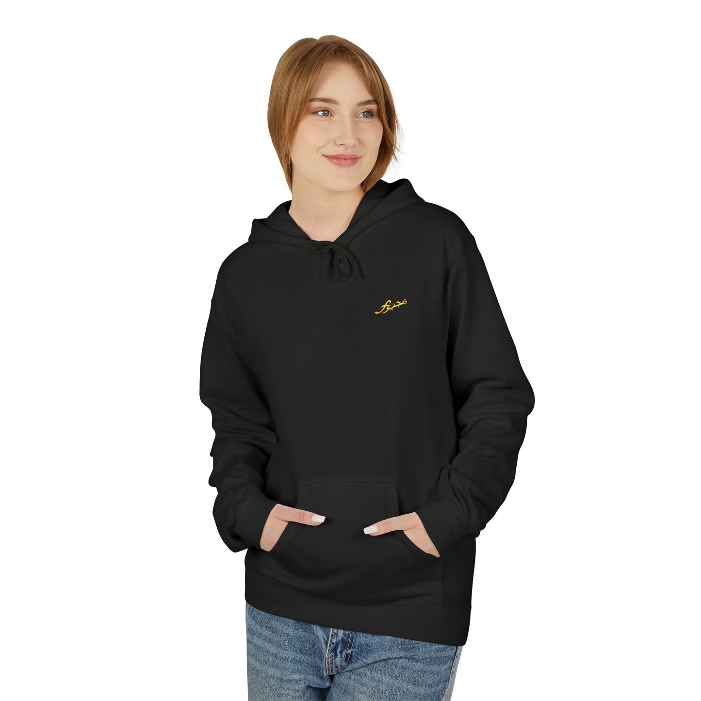 MAJBWR - Majesty Crown Hoodie — Gold Script "Coz I Have To" Streetwear