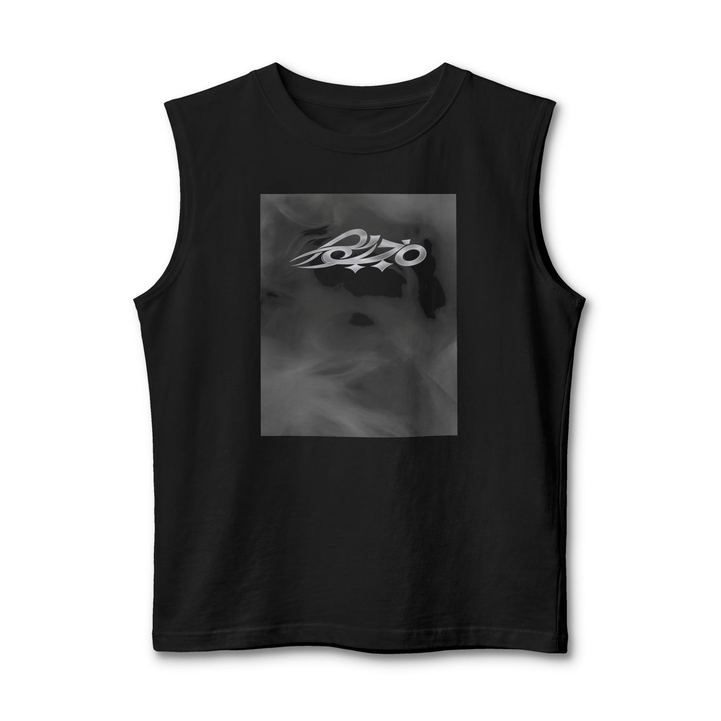 MAJBWR - Black Ghost Smoke Crown Tank Muscle Tank