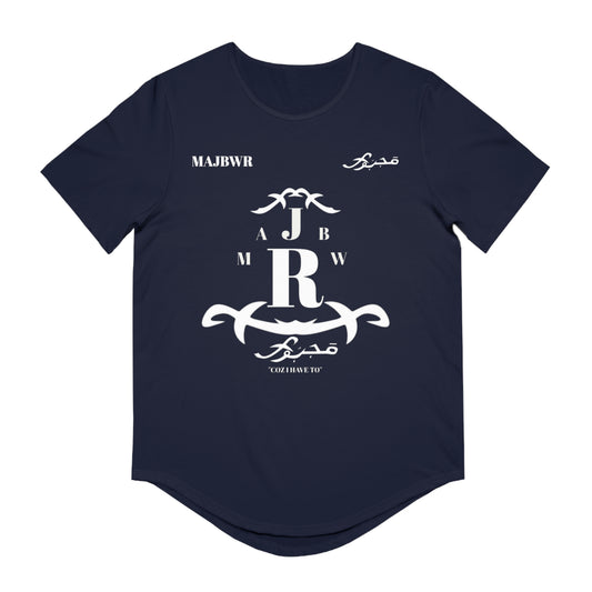 MAJBWR - Since 1987 Men's Curved Hem Tee - 'Major Since 1987' Graphic T-Shirt