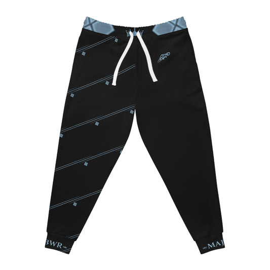 MAJBWR - Azure Black Joggers — Frosted Edition