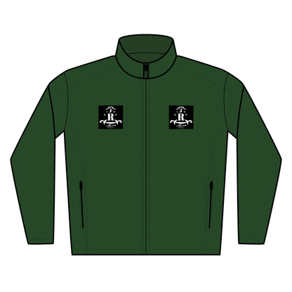 MAJBWR - Embroidered Soft Shell Jacket with Dual Chest Logo