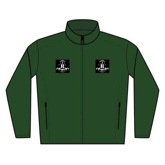 MAJBWR - Embroidered Soft Shell Jacket with Dual Chest Logo