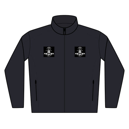 MAJBWR - Embroidered Soft Shell Jacket with Dual Chest Logo