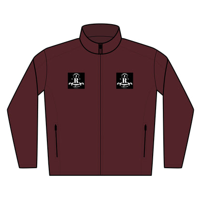 MAJBWR - Embroidered Soft Shell Jacket with Dual Chest Logo