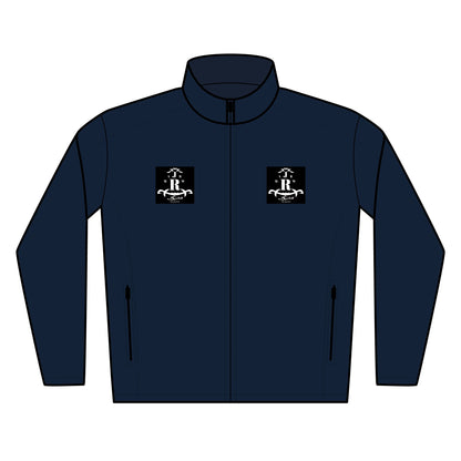 MAJBWR - Embroidered Soft Shell Jacket with Dual Chest Logo