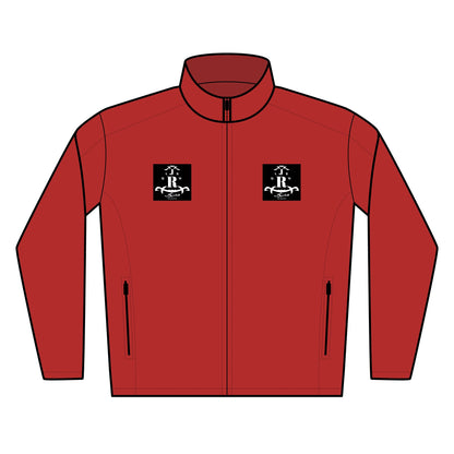 MAJBWR - Embroidered Soft Shell Jacket with Dual Chest Logo