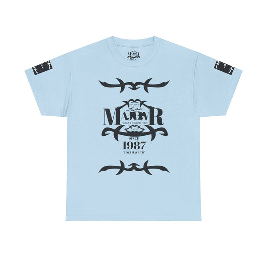 MAJBWR - Since 1987 Graphic Tee — Vintage Monogram Father Dad Gift
