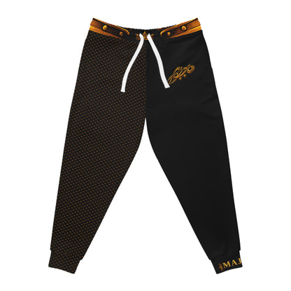 MAJBWR - Split Crown Gold Joggers — Empire Edition