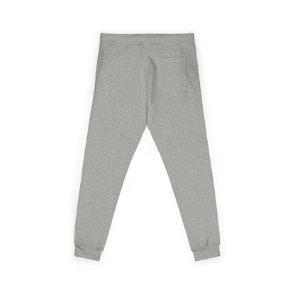 MAJBWR - Embroidered Coral Fleece Sweatpants — Relaxed Joggers with Small Script Accent