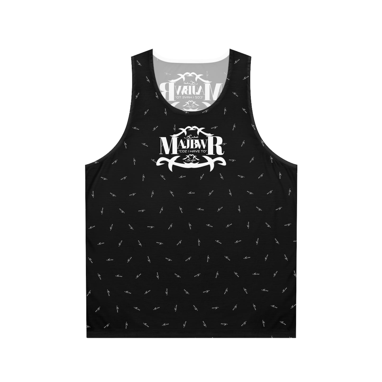 MAJBWR - Stylish Unisex Tank Top  AOP Offset