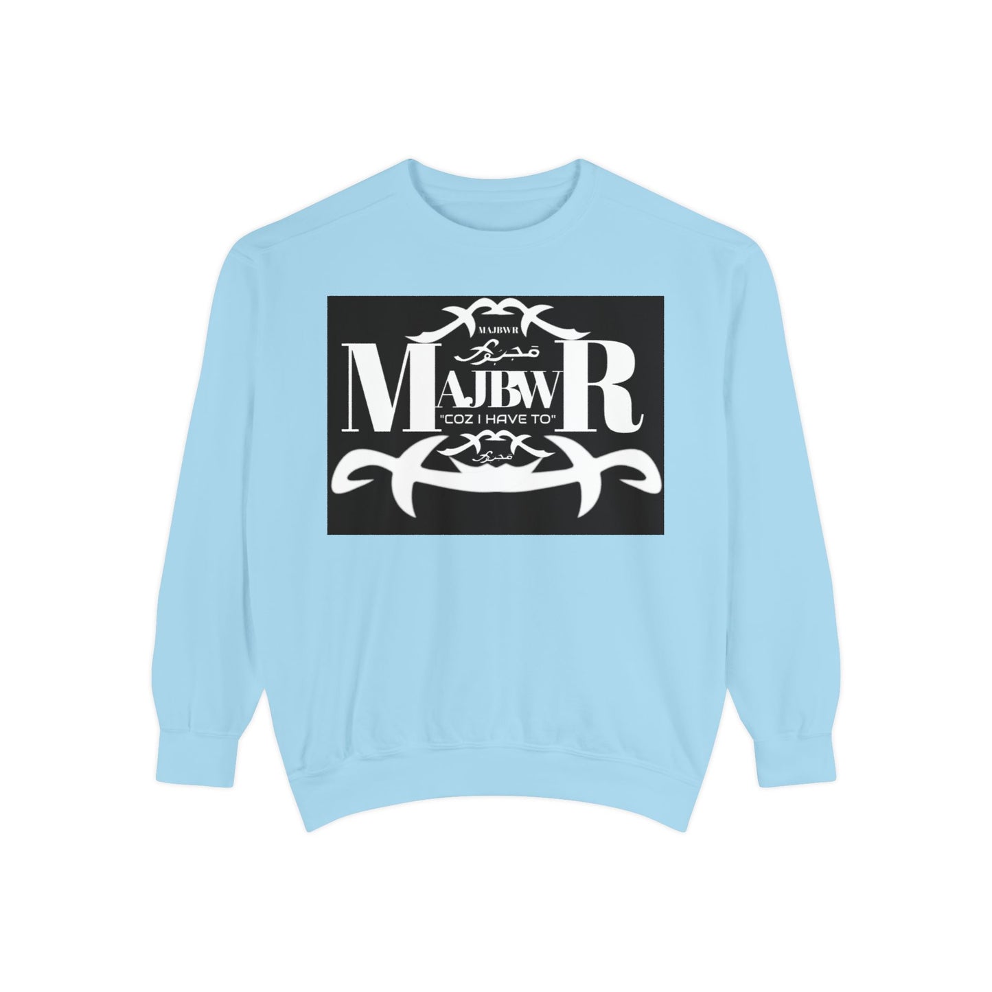 MAJBWR - Vintage 1987 Graphic Sweatshirt — 'Since 1987' Arabic Script Crewneck