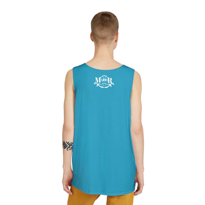 MAJBWR - Stylish Men's Tank Top Turquoise