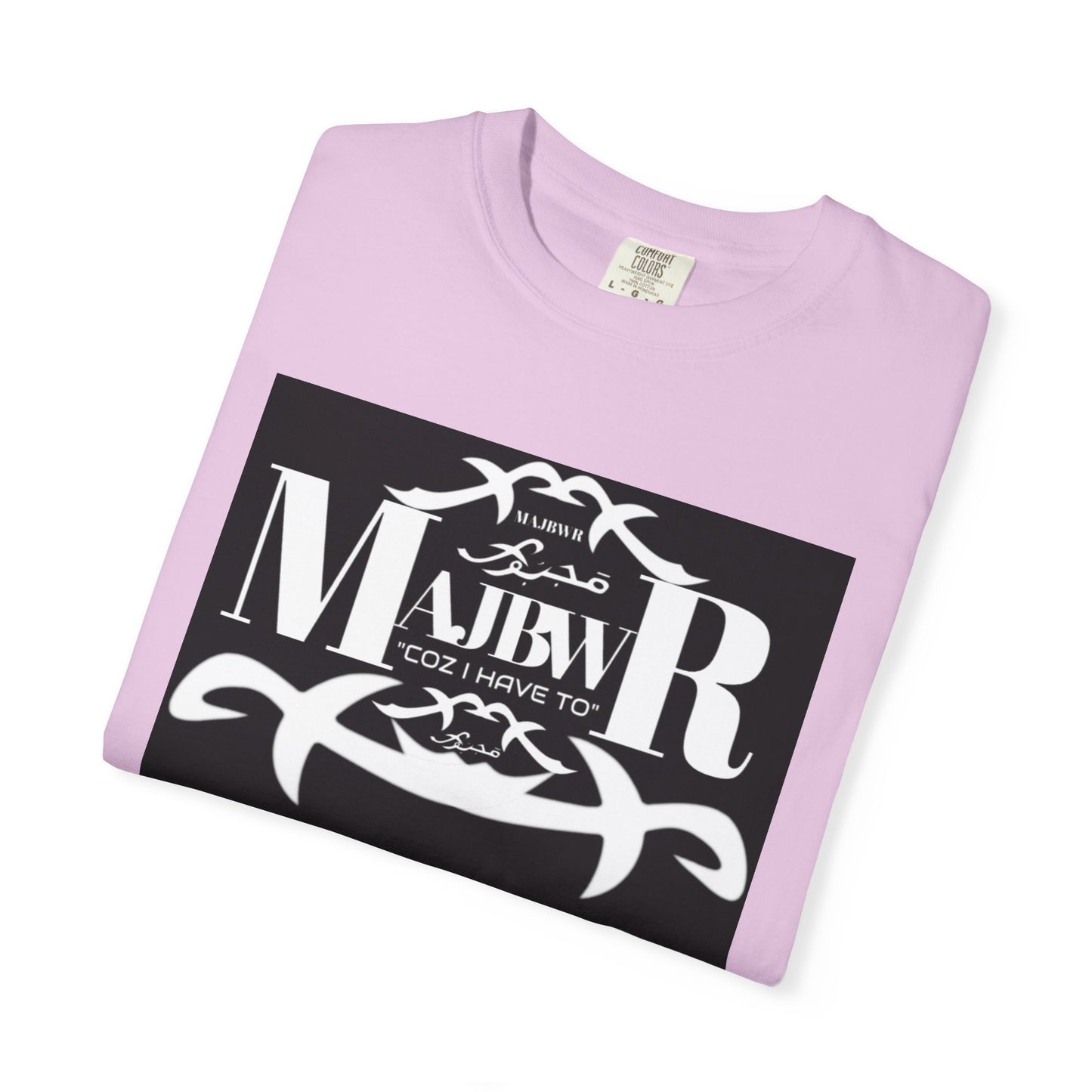 MAJBWR - T-Shirt — Bold Black Graphic Tee