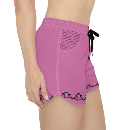 MAJBWR - Light Pink Women's Casual Shorts