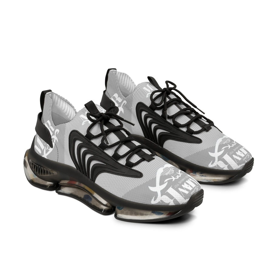MAJBWR - Men's Mesh Snake Sneakers Light Grey X
